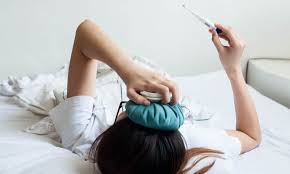 chườm hạ sốt khi bị cúm