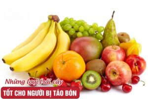 táo bón nên ăn trái cây gì - Dr Trang