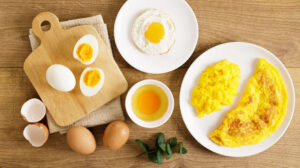 mỡ máu có thể ăn trứng được không