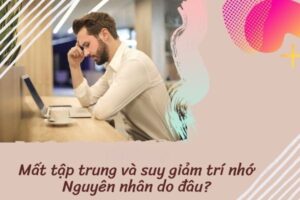 giảm trí nhớ kèm mất ngủ
