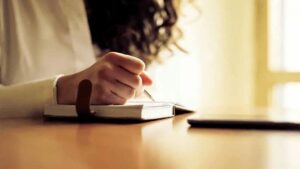 viết trước khi ngủ